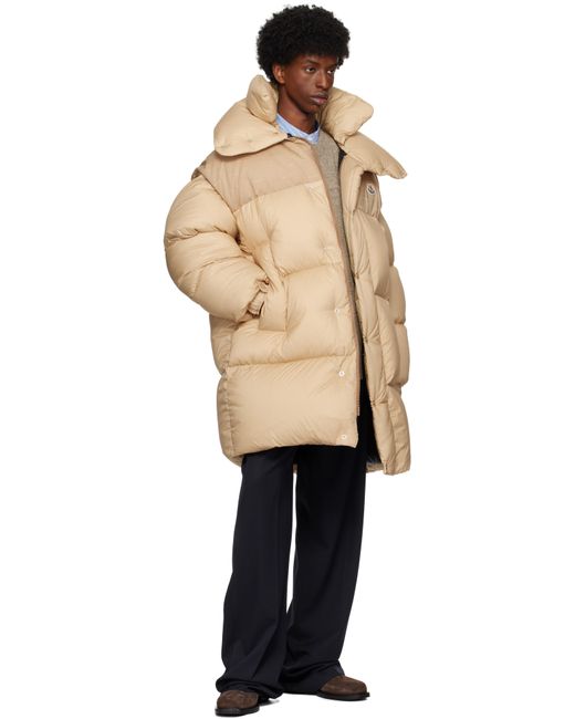 メンズ Moncler Verone ロング ダウンジャケット Black