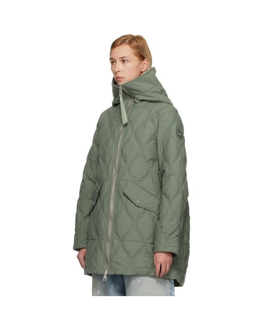 Canada Goose Green Alessia Down Coat