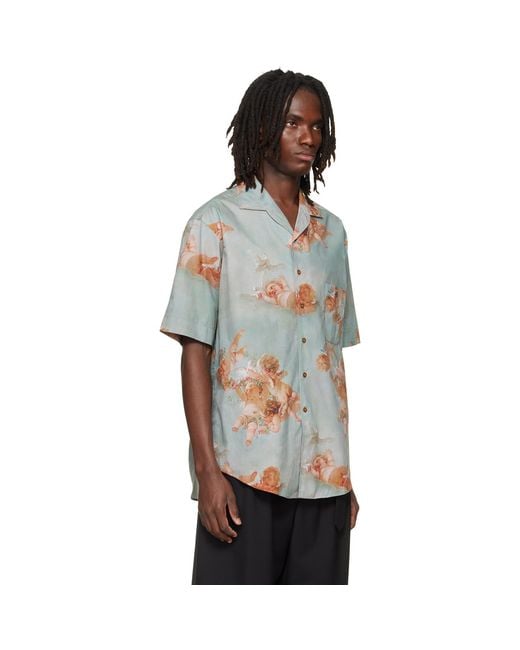 Vivienne Westwood Gray Bowling Shirt for men