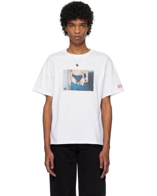 Carne Bollente White Rennt's Reveal T-Shirt for men