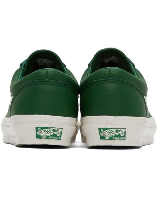 Museum of Peace & Quiet Leather Green Vans Edition Vault Og Style 36  Sneakers for Men | Lyst