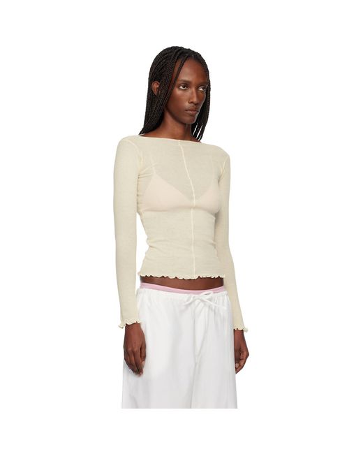 Baserange Multicolor Off- Pama Long Sleeve Tee