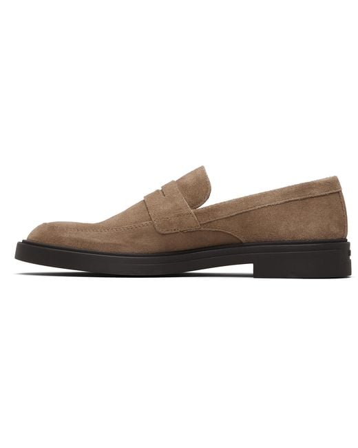 Boss Black Suede Loafers for men