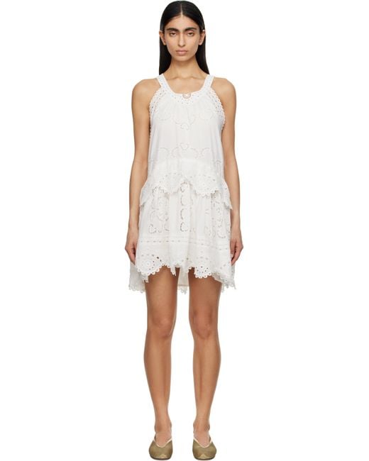 Sea Black Dahlia Tank Minidress