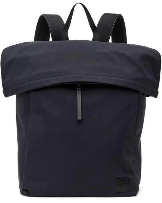 Paul Smith Black Cotton-blend Canvas Backpack for men