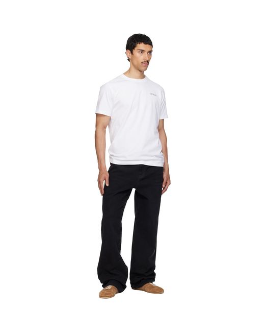 Off-White c/o Virgil Abloh White Metal Arrow Slim T-Shirt for men