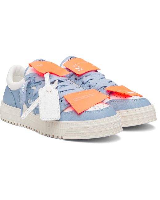 Off-White c/o Virgil Abloh Black Low Top 3.0 Off Court Sneakers for men