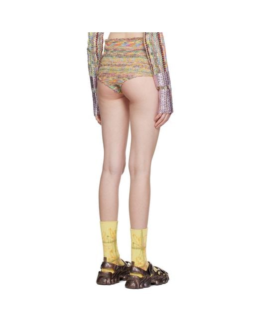 Collina Strada Multicolor Vitelli Edition Tap Shorts