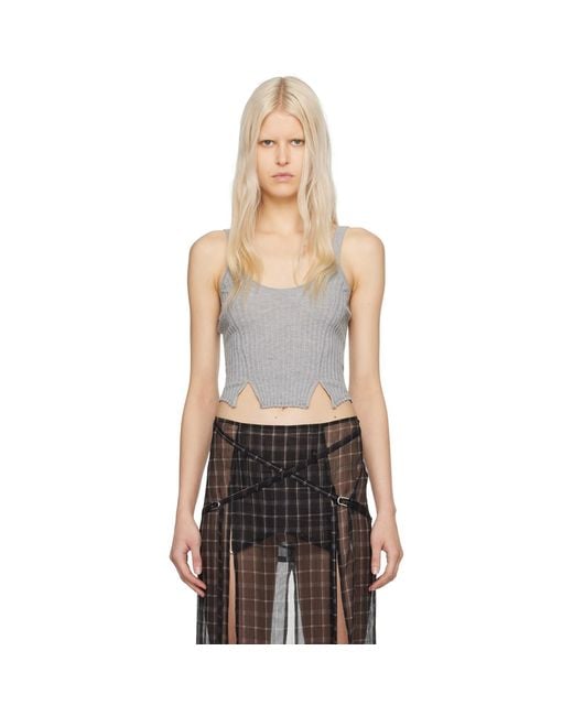 KNWLS Black Stray Tank Top