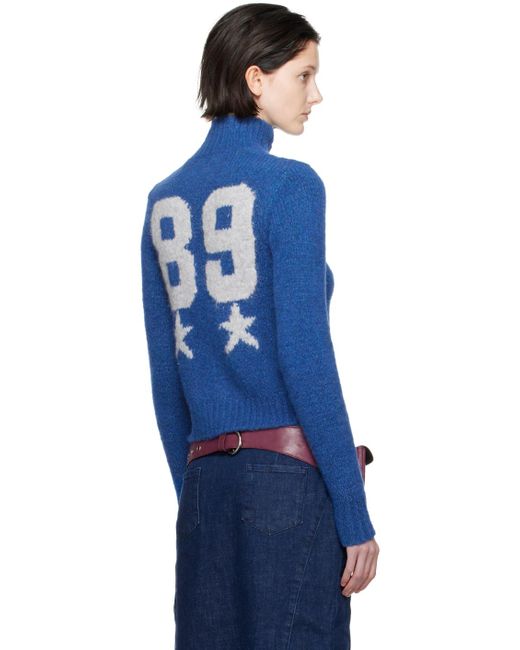 トップス PALOMA WOOL STADIUM SWEATER / BLUE Paloma Wool Blue Stadium Sweater Paloma Wool