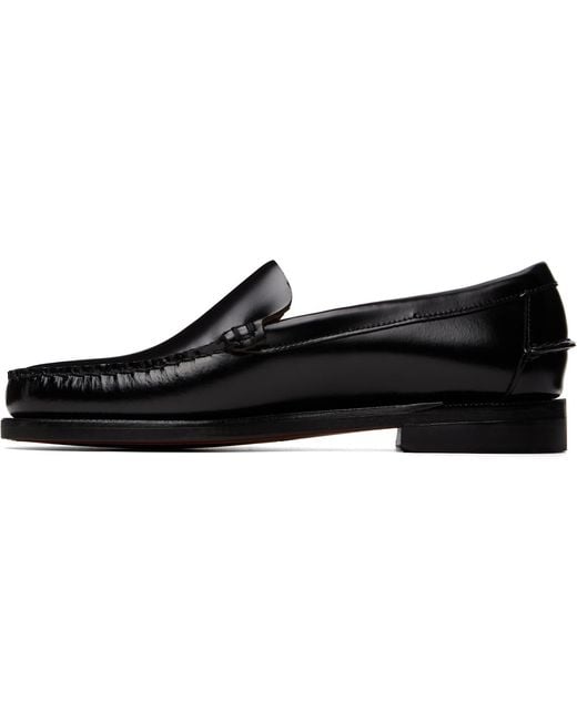 Sebago Black Frank Loafers for men