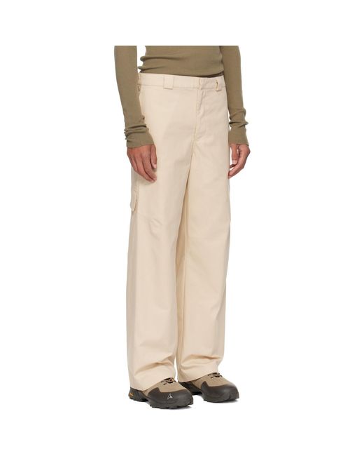 J EONGL I Natural Heavy Cotton Cargo Pants for men