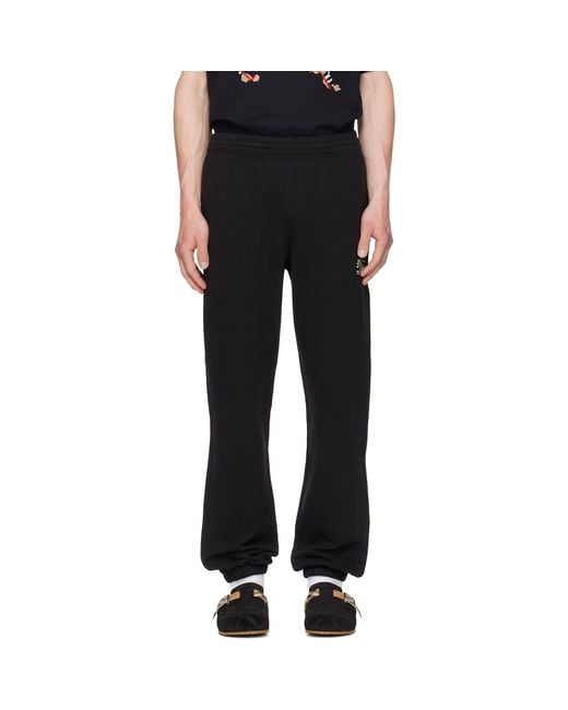 Burberry Black Ekd Sweatpants for men