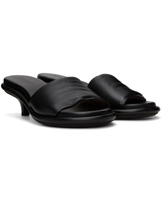 Marsèll Black Spilla Heeled Sandals