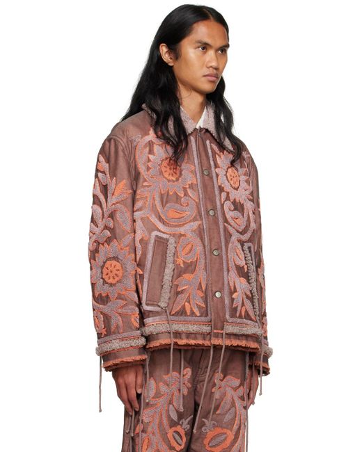 Craig Green Tapestry Floral Jacket - Farfetch