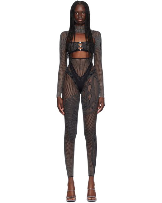 POSTER GIRL Black Risque Jumpsuit