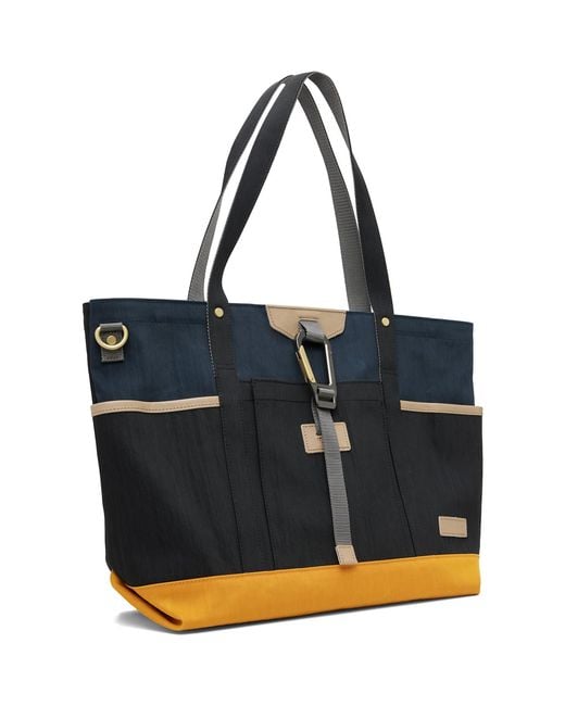 Master Piece Black Link 2Way Tote for men