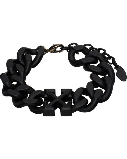メンズ Off-White c/o Virgil Abloh ブラック Arrow ブレスレット Black