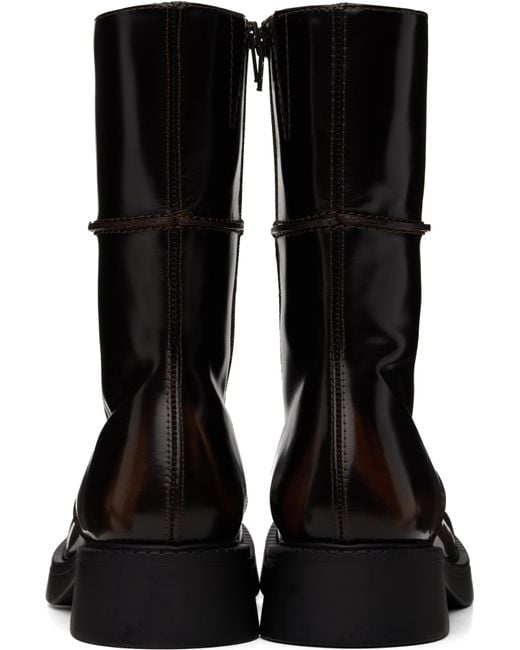 Miista Black Dahlia Boots
