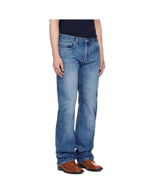 A.P.C. Blue Rescue Jeans for men