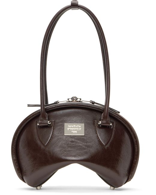 Acne ブラウン ミニ Bowlina ショルダーバッグ Brown