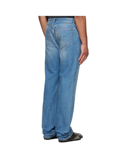 Maison Margiela Blue 5 Pockets Jeans for men