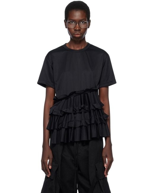 Comme des Garçons Black Back Pin Mesh T-Shirt