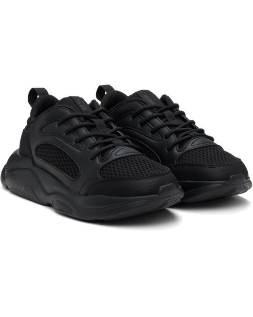 Baskets Noires En Filet HUGO pour homme en coloris Black