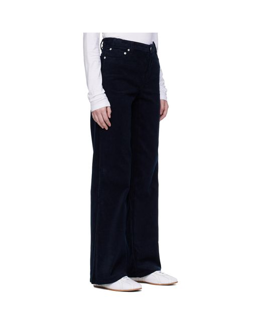 A.P.C. Black Elizabeth Trousers