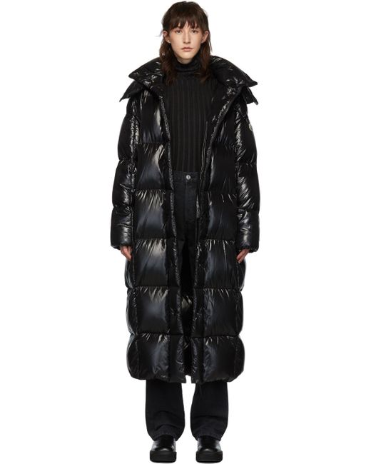 moncler long down coat