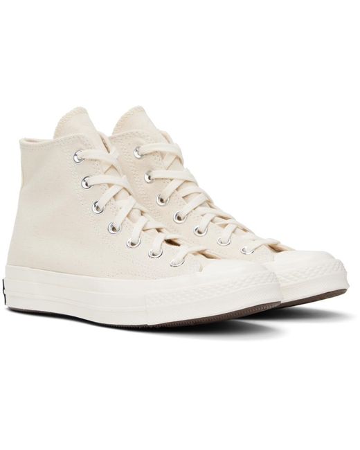 Converse Black Off-white Chuck 70 Hi Sneakers for men