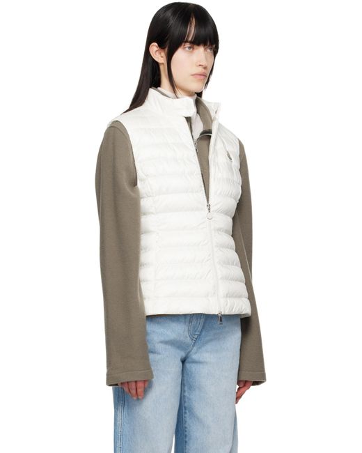 Moncler ホワイト Igens ダウンベスト Black