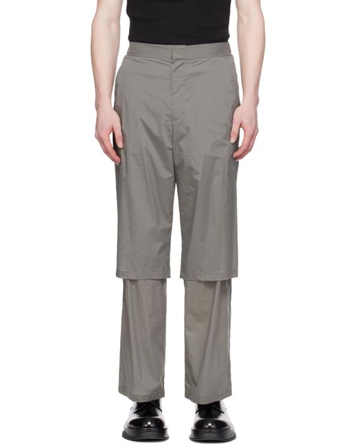 Pantalon semi- gris Amomento pour homme en coloris Black