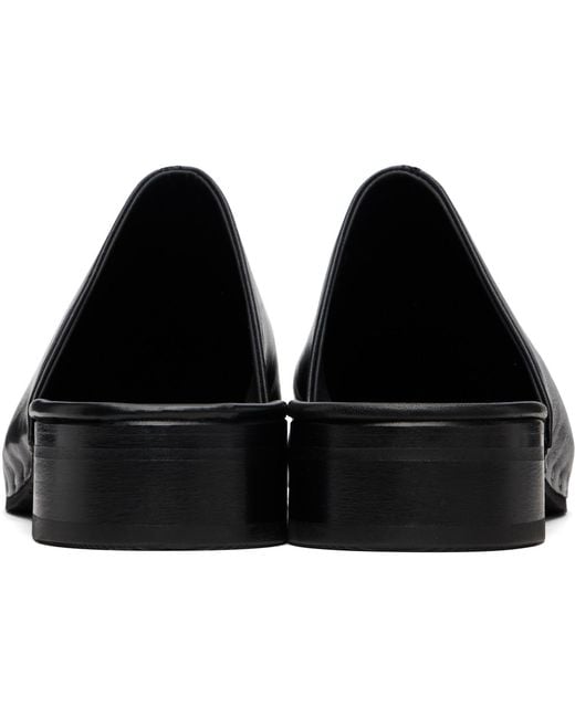 Our Legacy Black Naoto Clog Loafers for men