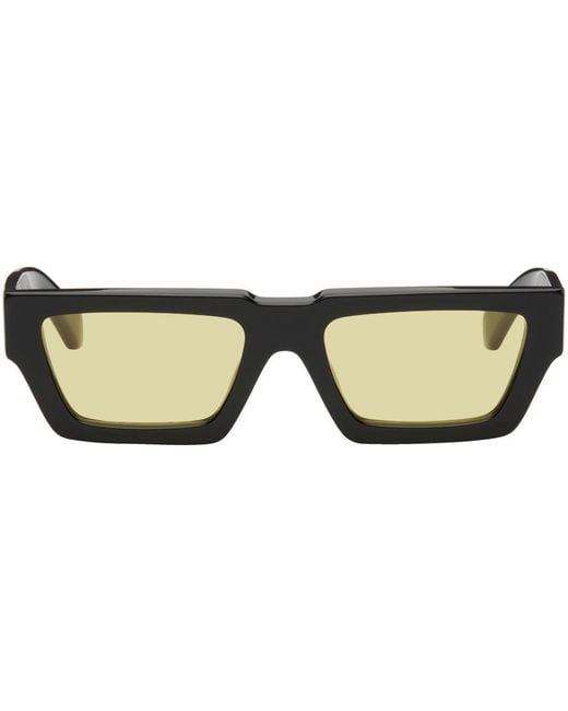 Off-White c/o Virgil Abloh Black Off- Manchester Sunglasses