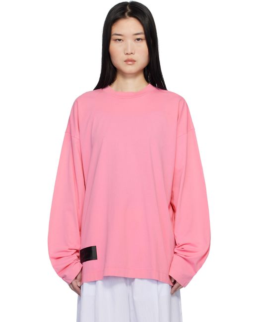 MAGNIBERG ピンク Full 長袖Tシャツ Pink