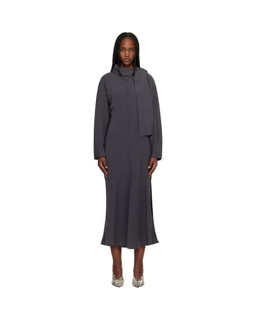 Studio Nicholson Black Haria Midi Dress