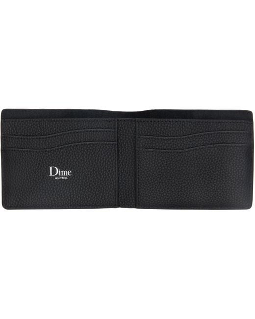 Dime Black Classic Wallet for men