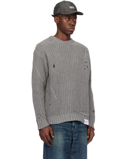 Neighborhood Black Savage Sweater for men