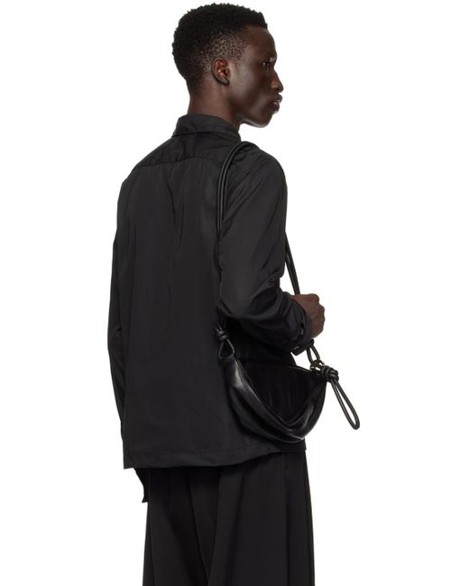 Dries Van Noten Black Zip Shirt for men