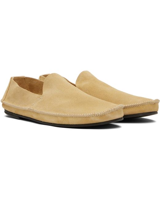 The Row Black Tyler Loafers
