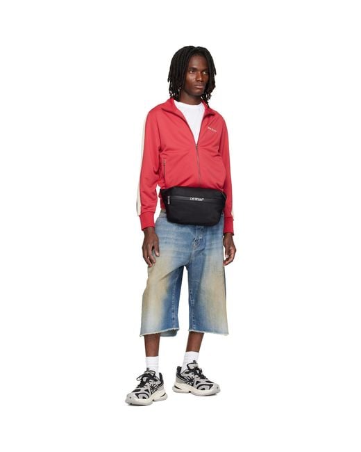 Off-White c/o Virgil Abloh Black Outdoor Waist Bag for men