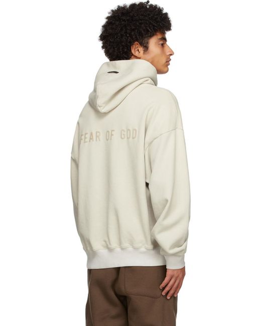 パーカー・フーディ FEAR OF GOD Men Hoodies FGE25051211 FLC252 Beige Fear of God Eternal Hoodie - Dusty Beige – Kith
