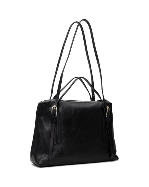 Our Legacy Black Lever Bag