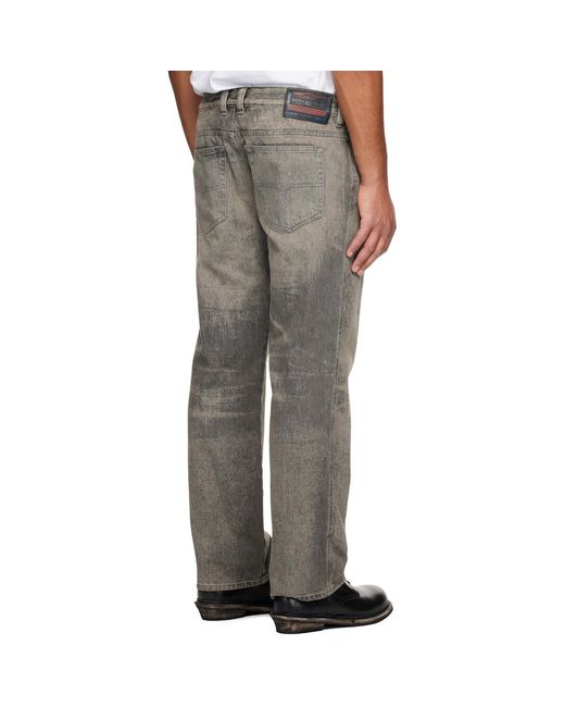 DIESEL Gray Regular D-Im 007Dr Jeans for men