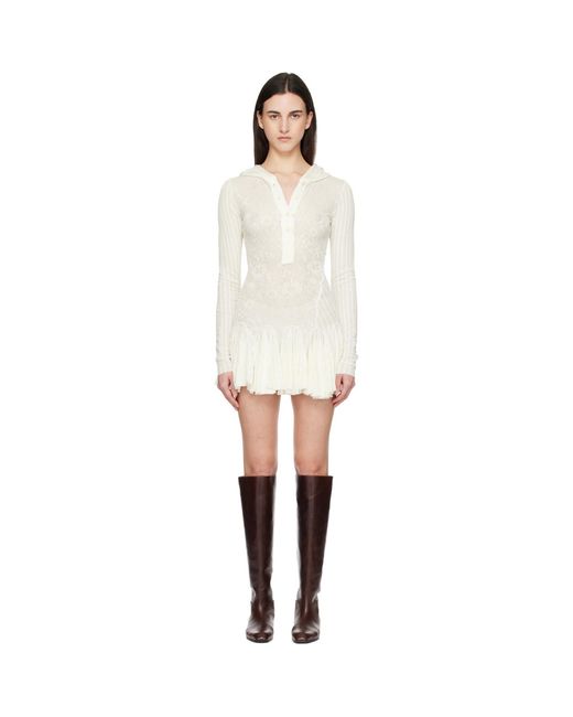 Edward Cuming Black Off- Kitchen Madame Rat Minidress