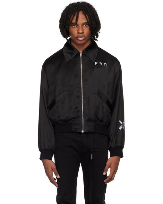 Enfants Riches Deprimes Black Dream Baby Revisited Bomber Jacket for men