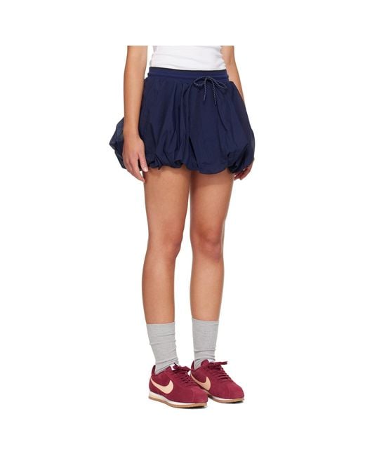Nike Blue Lightweight Bubble Skort