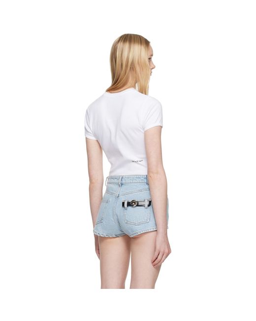 Coperni White Disney 'Princess' Slim-Fit T-Shirt