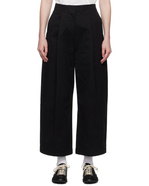 Studio Nicholson Black Dordoni Volume Trousers
